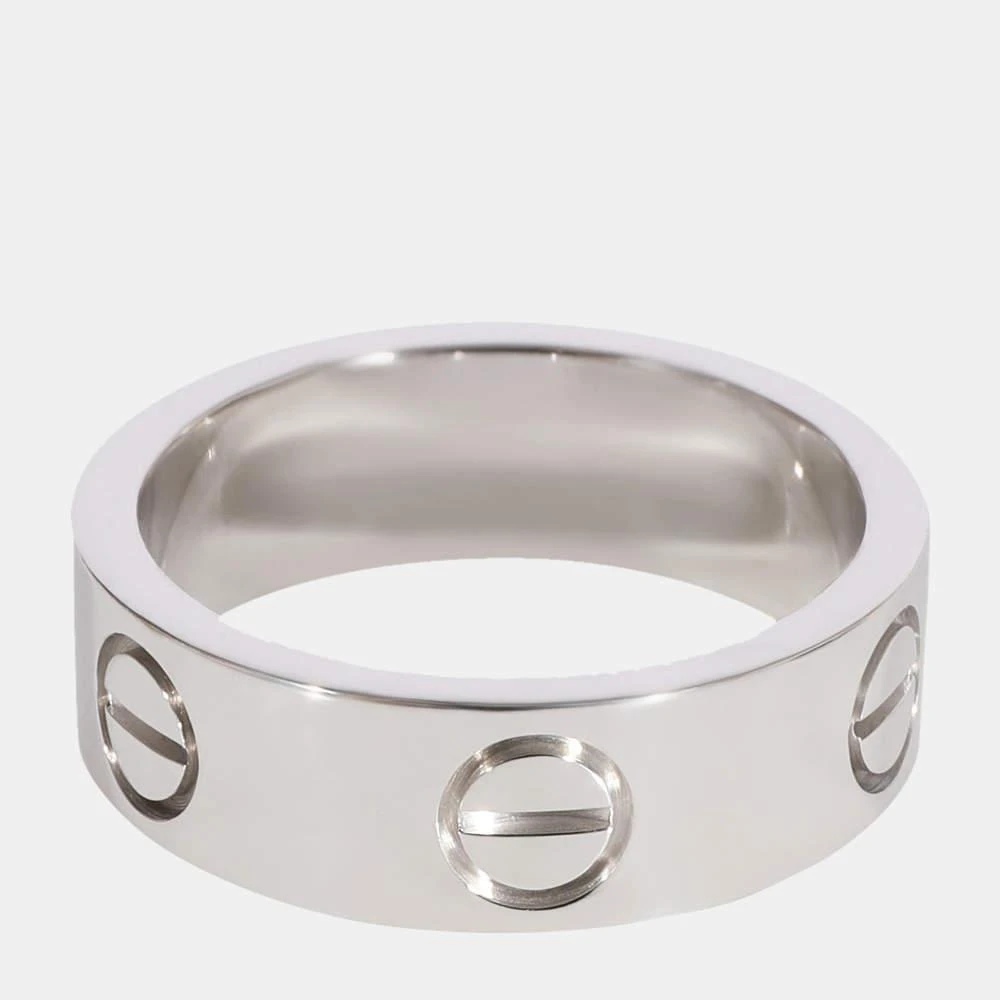 商品[二手商品] Cartier|Cartier Love Ring in 18k White Gold,价格¥13864,第2张图片详细描述