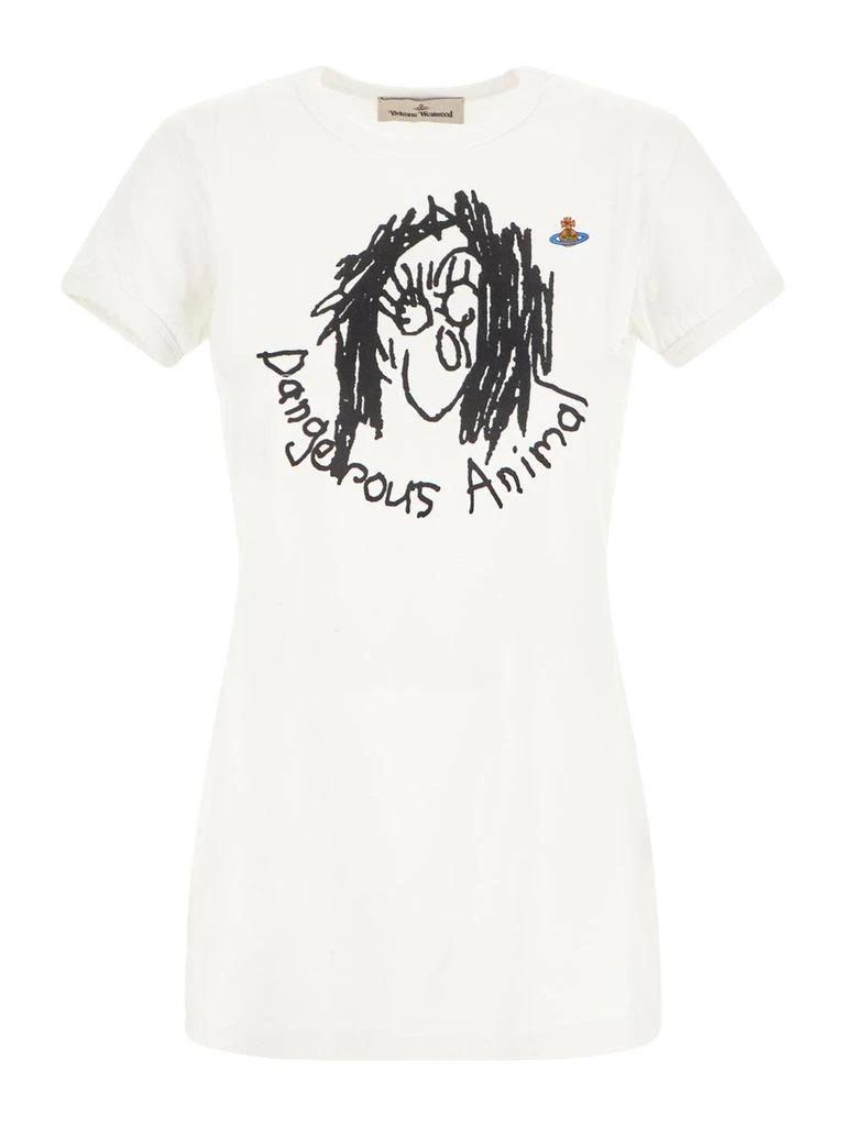 商品Vivienne Westwood|Oversized Dangerous Animal T-shirt,价格¥647,第1张图片