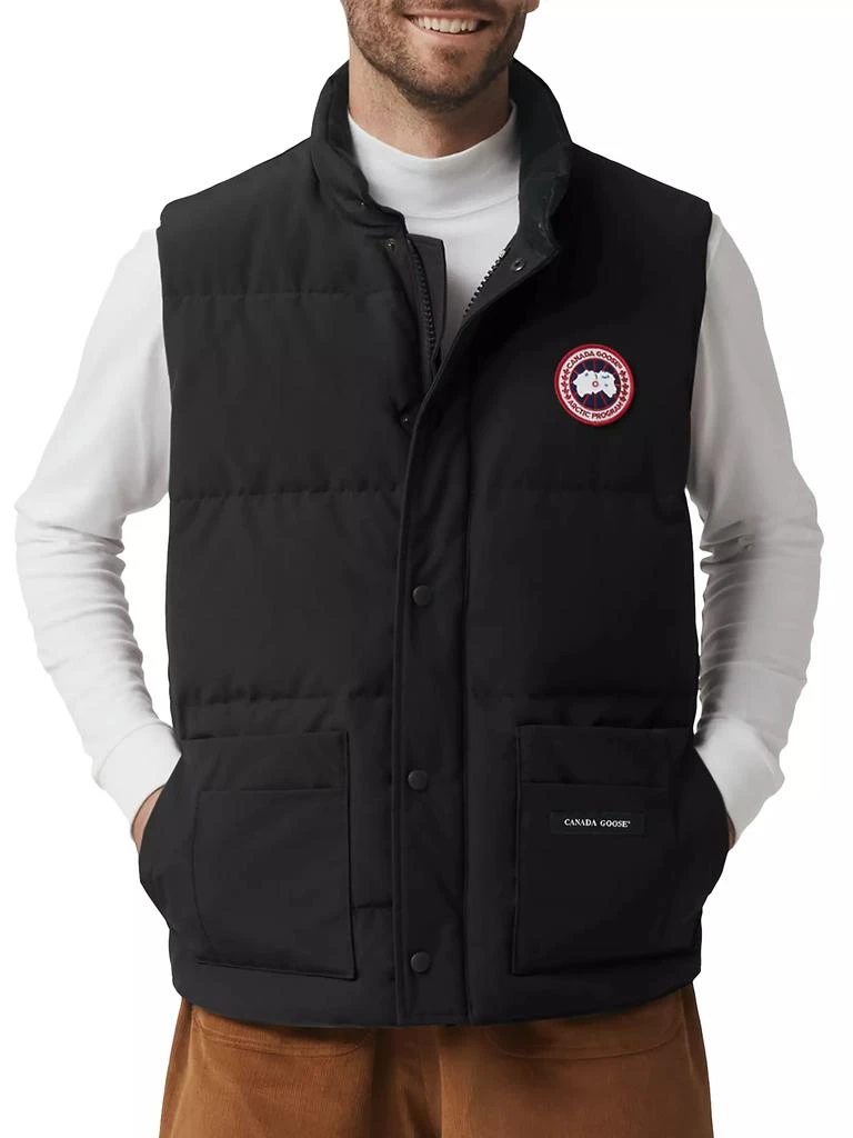 商品Canada Goose|男士 加鹅 Quilted 保暖马甲,价格¥4484,第3张图片详细描述