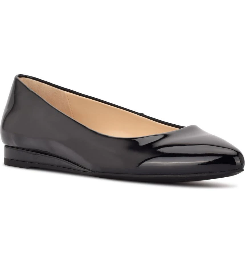 商品Nine West|Almond Toe Flat,价格¥241,第1张图片