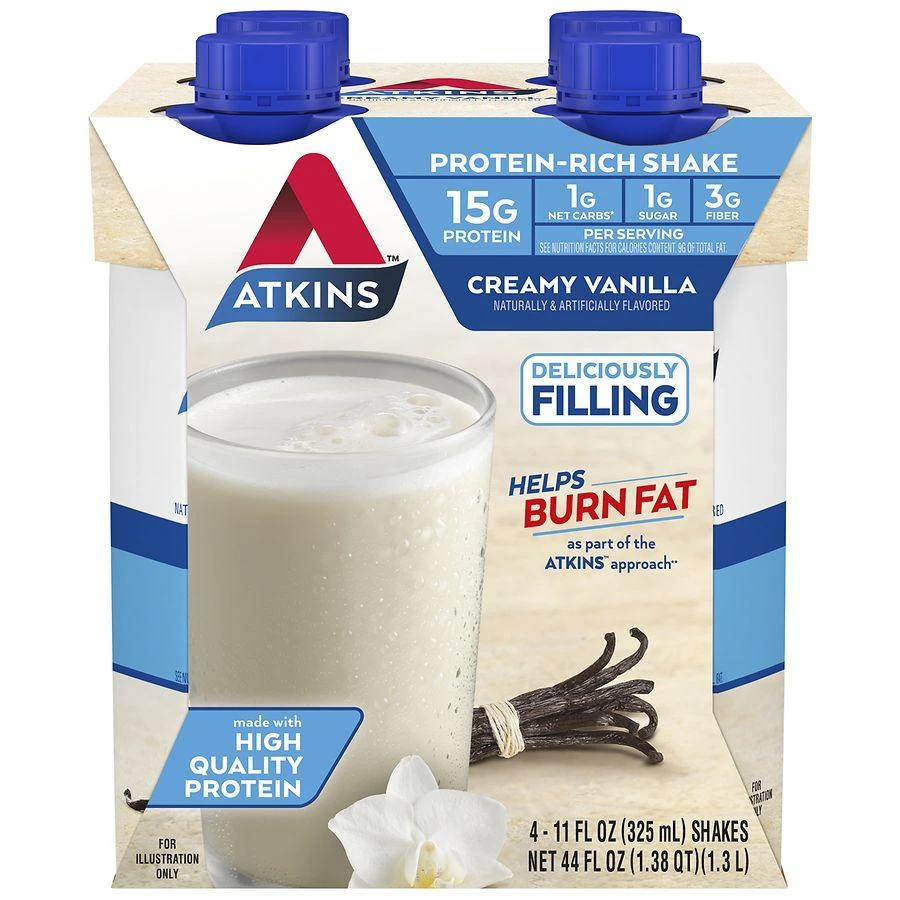 商品Atkins|Shakes Creamy Vanilla,价格¥83,第1张图片