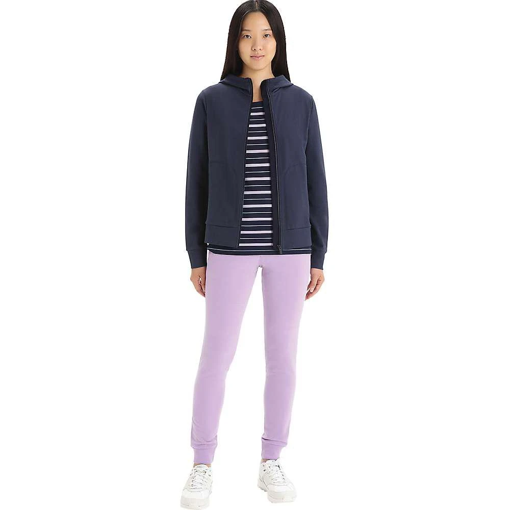 商品Icebreaker|Women's Central Classic LS Zip Hoodie,价格¥534,第1张图片