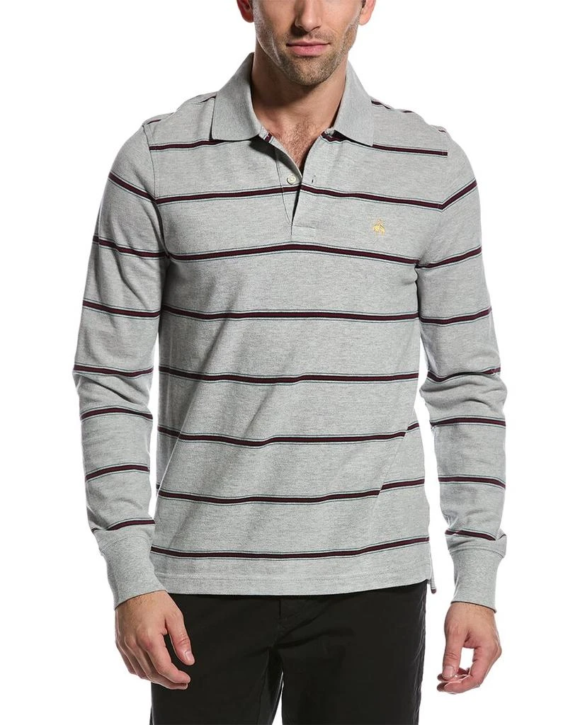 商品Brooks Brothers|布克兄弟 男士纯棉Polo 衬衫,价格¥338,第1张图片