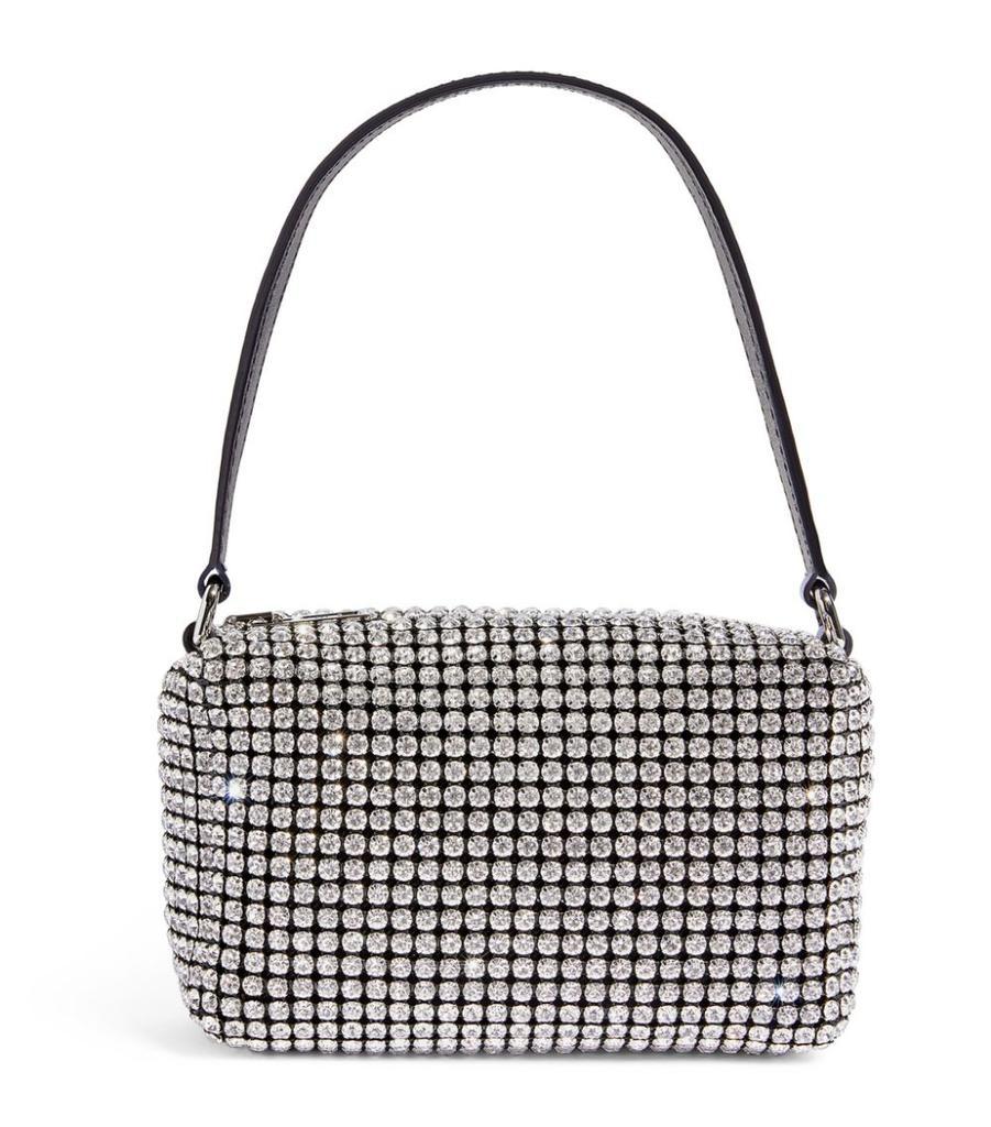 商品Alexander Wang|Crystal-Embellished Heiress Shoulder Bag,价格¥6232,第1张图片