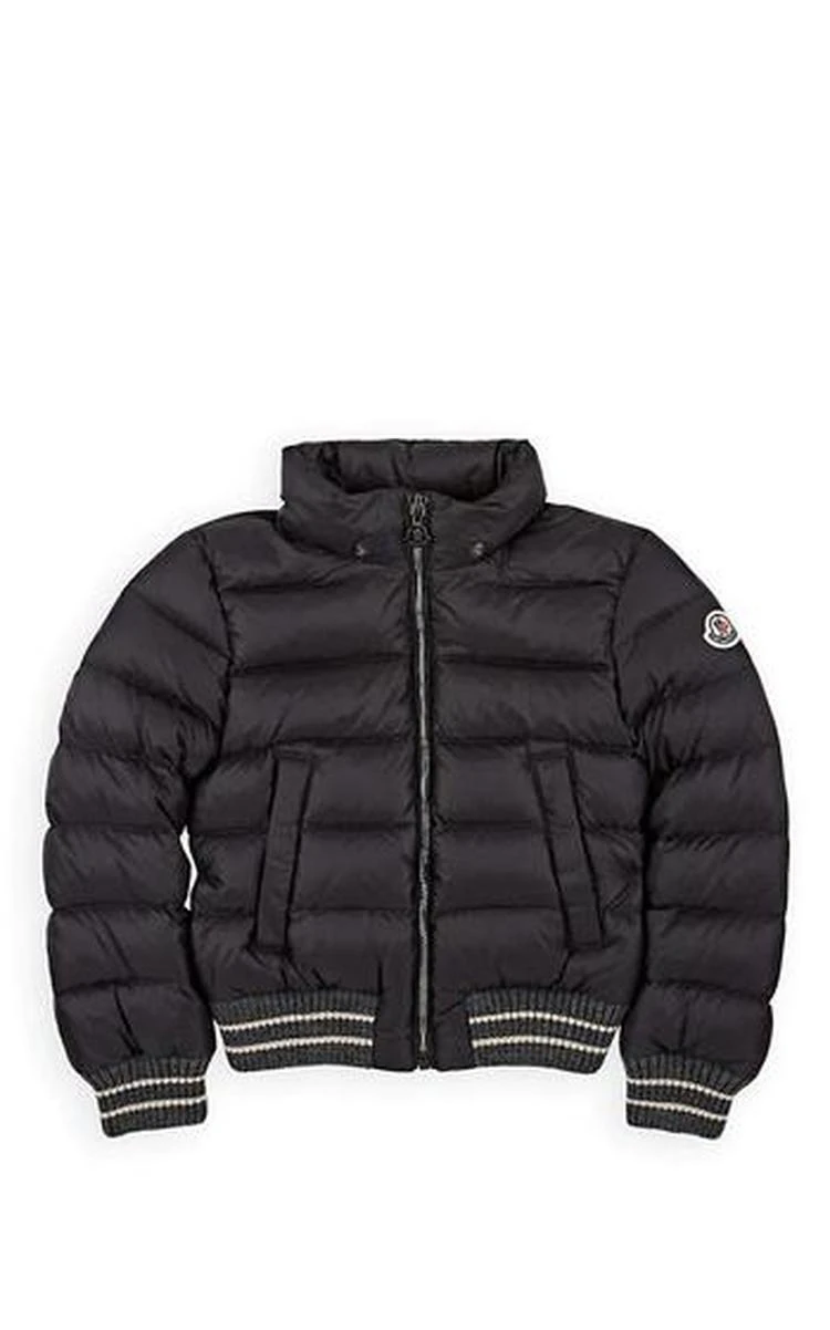 商品Moncler|Kids' Arabel Fur-Trimmed Down Bomber Coat,价格¥4952,第3张图片详细描述