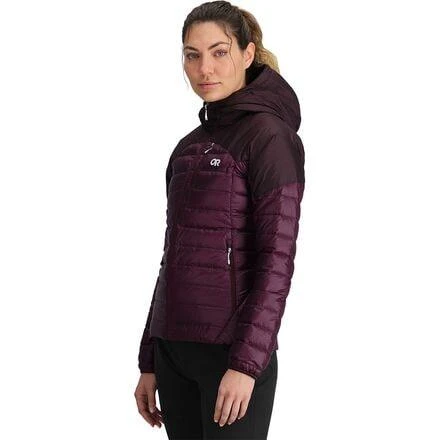 商品Outdoor Research|Helium Down Hooded Jacket - Women's,价格¥1160,第5张图片详细描述