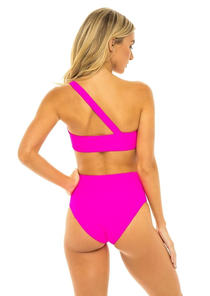 商品JMP The Label|Laguna High Waist Bikini Bottom - Passion Pink,价格¥620,第5张图片详细描述