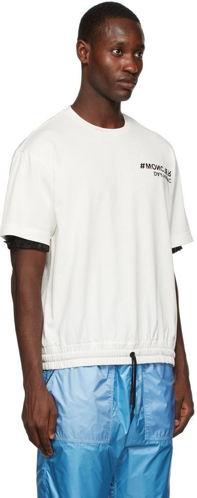 商品Moncler|白色徽标 T 恤,价格¥4541,第4张图片详细描述
