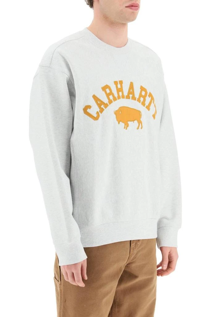 商品Carhartt WIP|Carhartt WIP Logo Embroidered Crewneck Sweatshirt,价格¥352,第2张图片详细描述