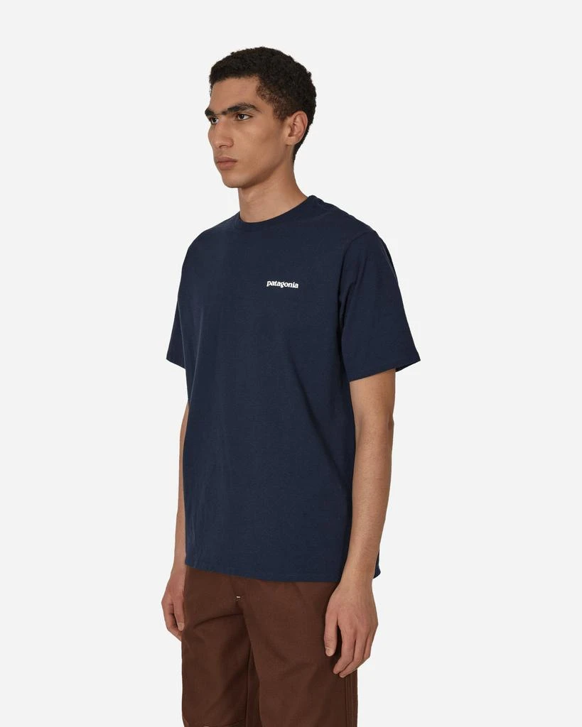 商品Patagonia|P-6 Logo Responsibili T-Shirt Blue,价格¥355,第2张图片详细描述