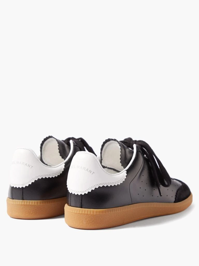 商品Isabel Marant|Bryce leather and suede trainers,价格¥2085,第4张图片详细描述