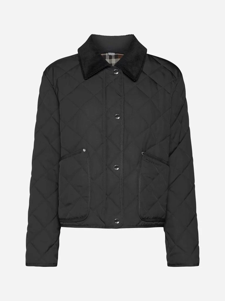 商品Burberry|Lanford quilted nylon jacket,价格¥7673,第1张图片