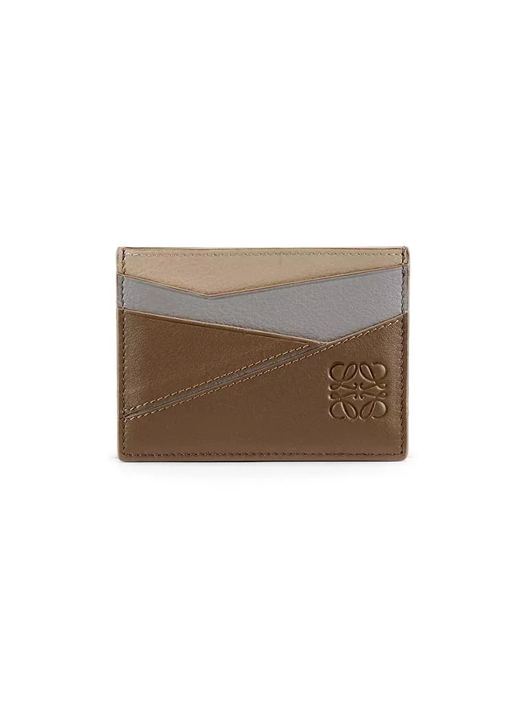 商品Loewe|Puzzle Plain Leather Card Holder,价格¥2799,第1张图片