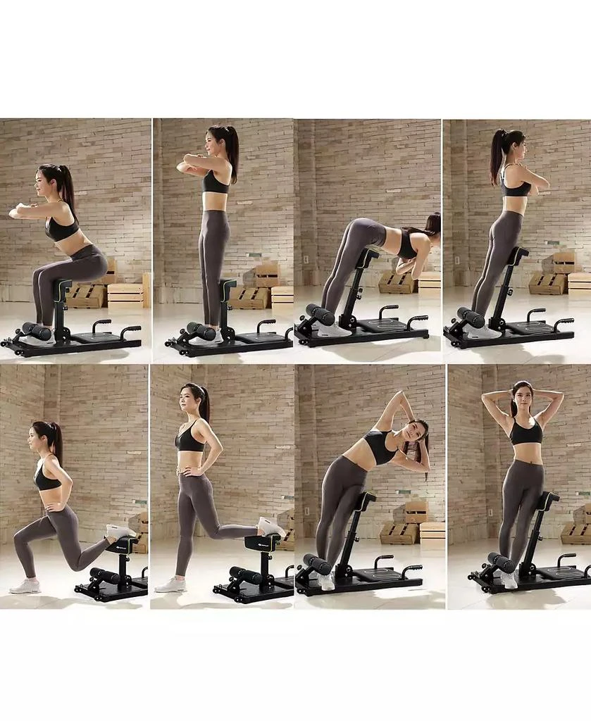 8-in-1 Multifunction Squat Machine Deep Sissy Squat Home Gym 商品
