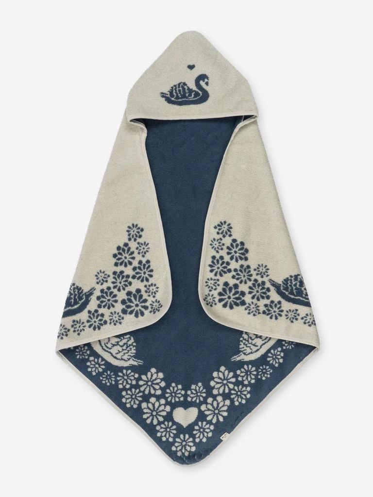 商品Konges Slojd|Baby Swan Terry Towel in Blue,价格¥264,第1张图片