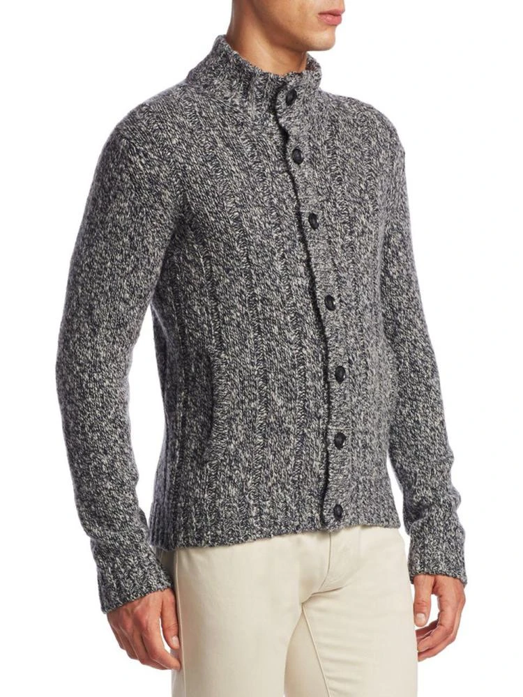 商品Saks Fifth Avenue|COLLECTION Trapper Button-Front Wool Cardigan,价格¥1868,第3张图片详细描述