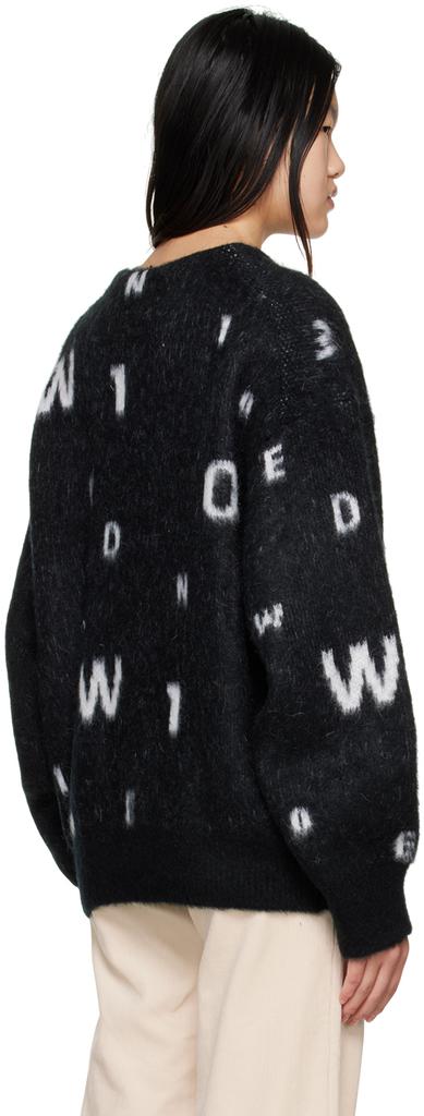 Black Lettering Sweater商品第3张图片规格展示