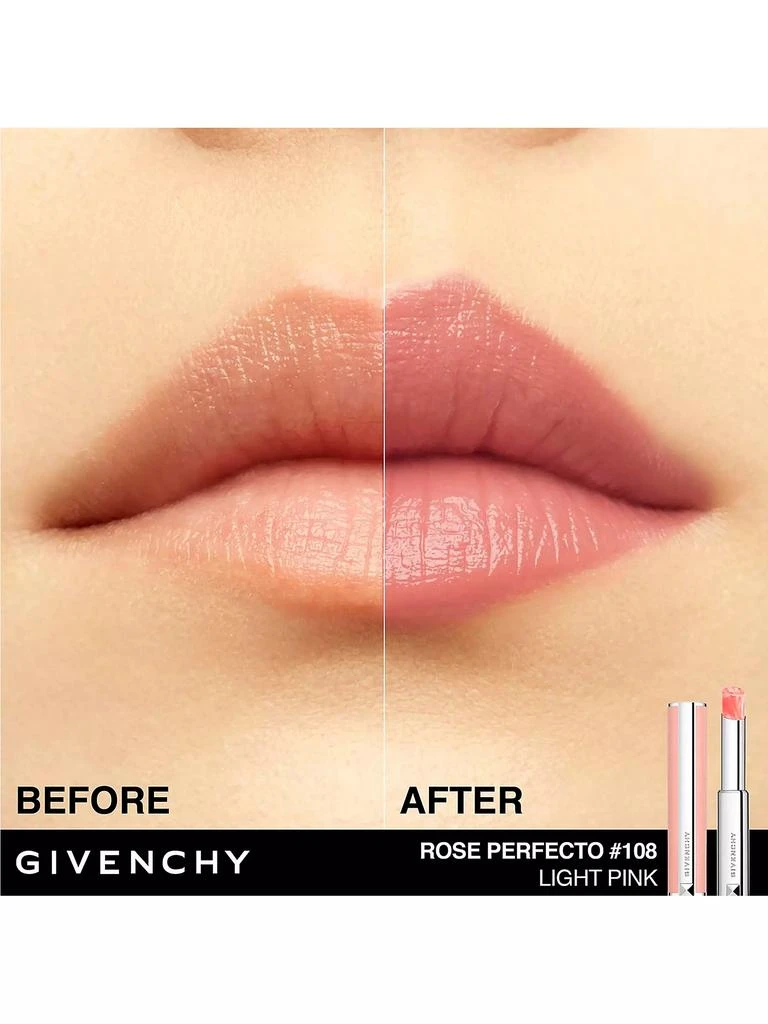 商品Givenchy|Rose Perfecto Plumping Lip Balm 24H Hydration,价格¥291,第4张图片详细描述