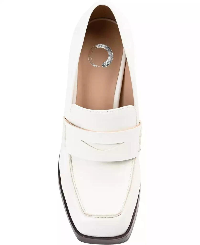 商品Journee Collection|Women's Ezzey Block Heel Loafers,价格¥371,第4张图片详细描述
