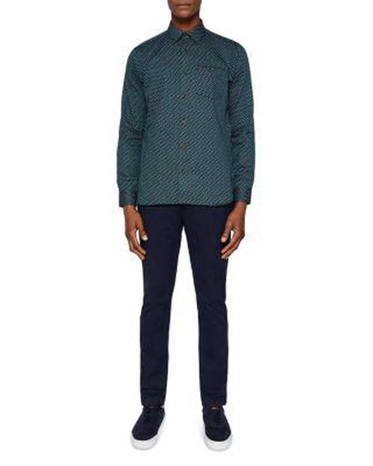 商品Ted Baker London|Leaf Print Sport Shirt,价格¥607,第3张图片详细描述