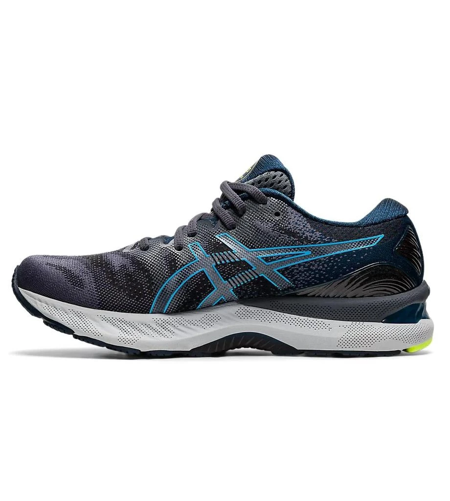 商品Asics|Men's Gel Nimbus 23 Running Shoes - D/medium Width In Carrier Grey/digital Aqua,价格¥878,第3张图片详细描述