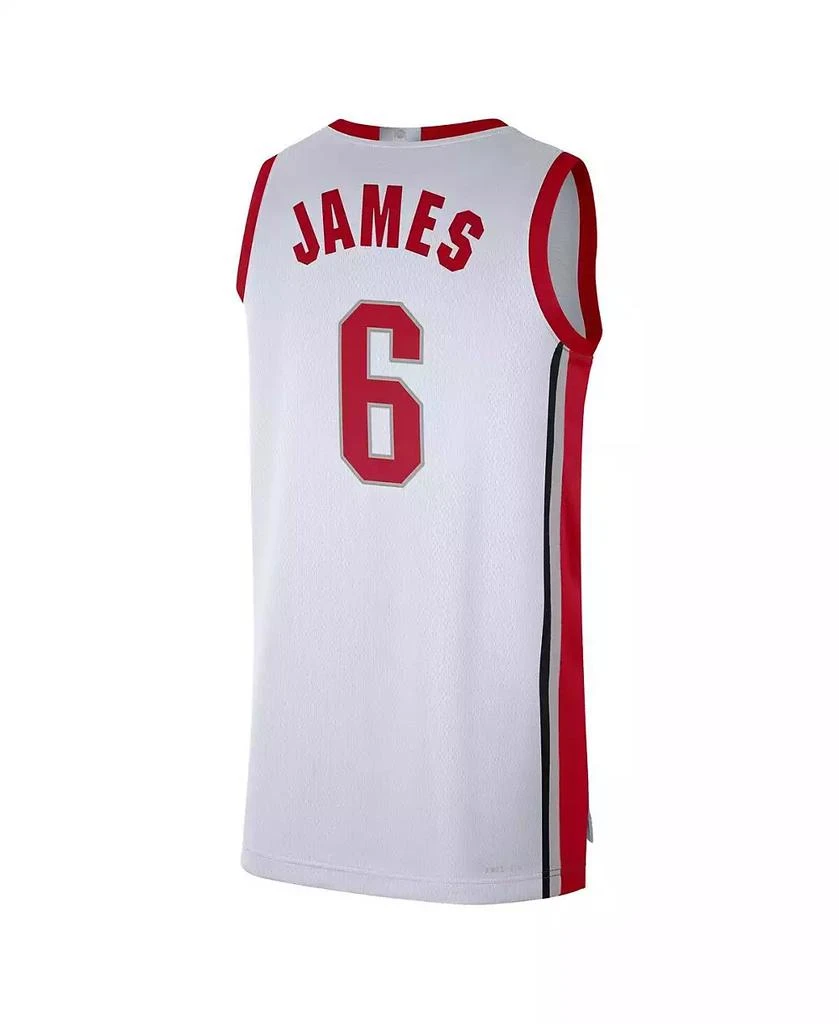 商品NIKE|Men's LeBron James White Ohio State Buckeyes Limited Basketball Jersey,价格¥893,第3张图片详细描述