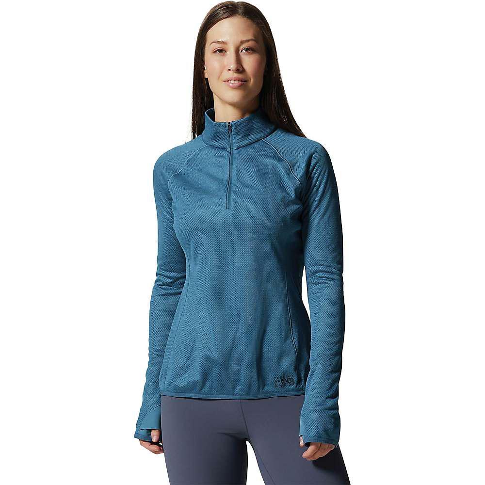 商品Mountain Hardwear|Mountain Hardwear Women's AirMesh 1/4 Zip Top,价格¥492-¥660,第1张图片