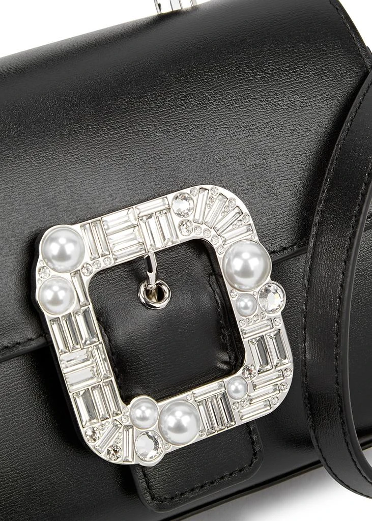 商品Kate Spade|Lovitt Buckle black leather top handle bag,价格¥3738,第3张图片详细描述
