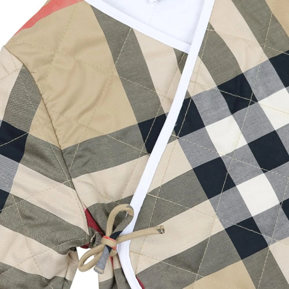 商品Burberry|Beige Check Diner Jacket,价格¥900,第2张图片详细描述