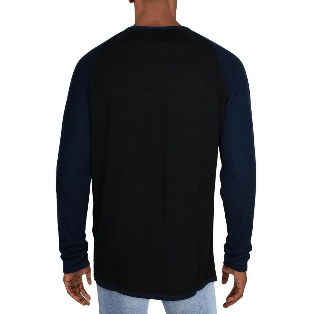 商品Oakley|Oakley Engineered Men's Wool Blend Colorblock Crewneck Sweatshirt,价格¥229,第4张图片详细描述