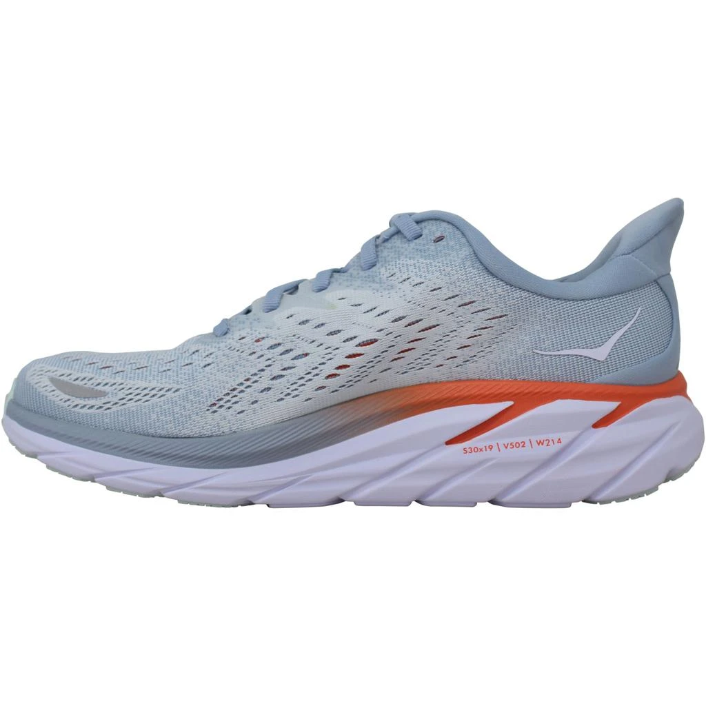 商品Hoka One One|Hoka Clifton 8 Blue/White-Orange  1119394/BFPA Women's,价格¥930,第2张图片详细描述