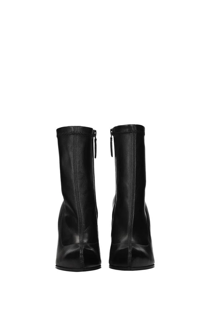 商品Alexander McQueen|Ankle boots Leather Black,价格¥3848,第3张图片详细描述