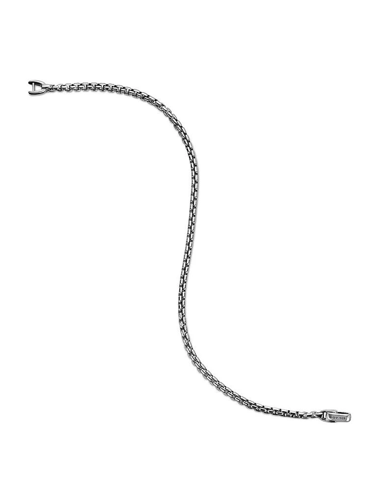 商品David Yurman|Box Chain Bracelet in Sterling Silver, 2.7MM,价格¥1442,第2张图片详细描述