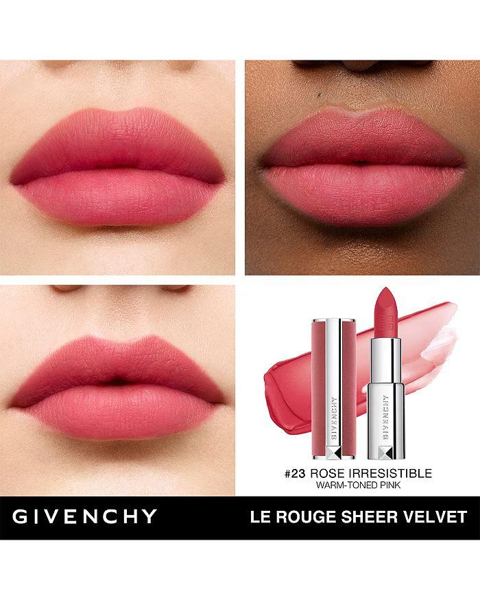 商品Givenchy|Le Rouge Sheer Velvet Matte Lipstick,价格¥333,第2张图片详细描述