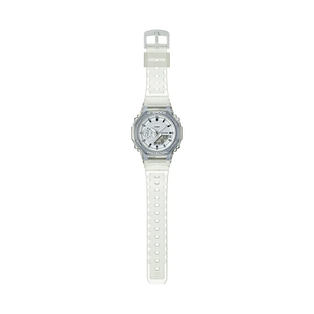 商品G-Shock|Unisex White Skeleton Resin Strap Watch 40.4mm GMAS2100SK7A,价格¥897,第4张图片详细描述