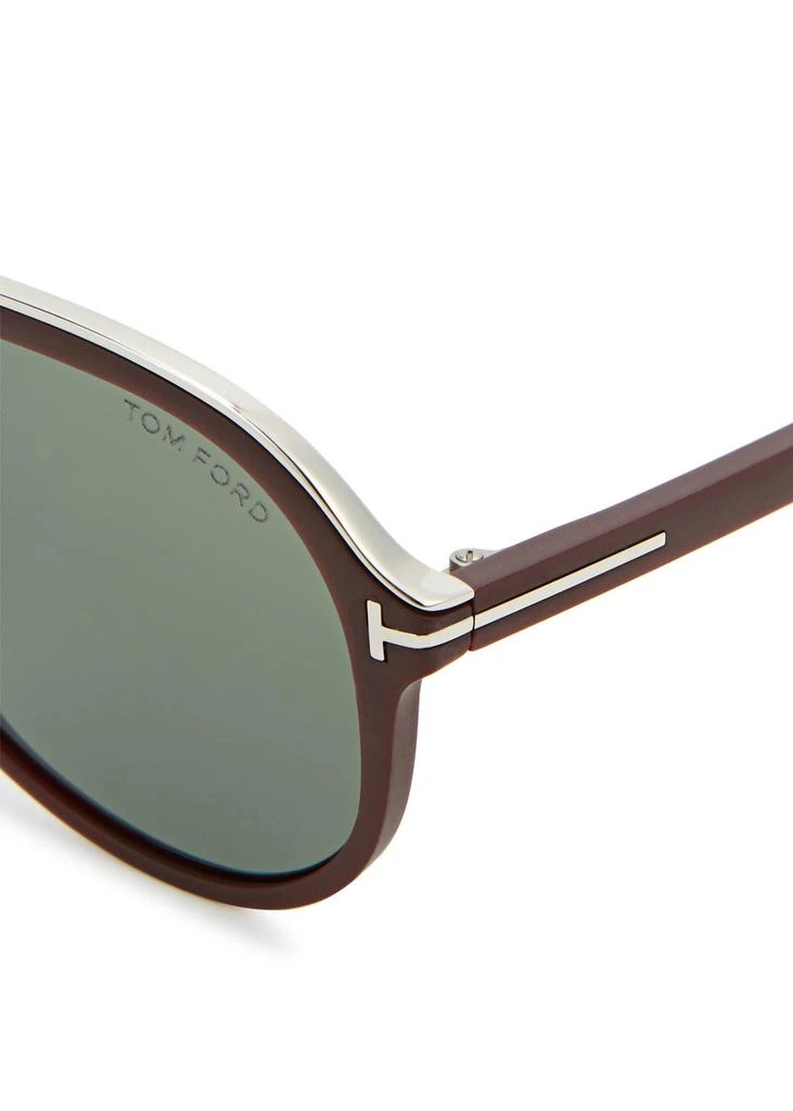 商品Tom Ford|Nicholai aviator-style sunglasses,价格¥2619,第3张图片详细描述