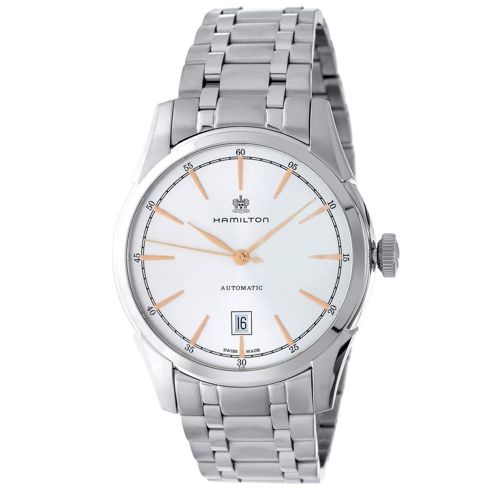 商品Hamilton|Hamilton American Classic Spirit Of Liberty Stainless Steel Automatic Men's Watch H42415151,价格¥2564,第1张图片