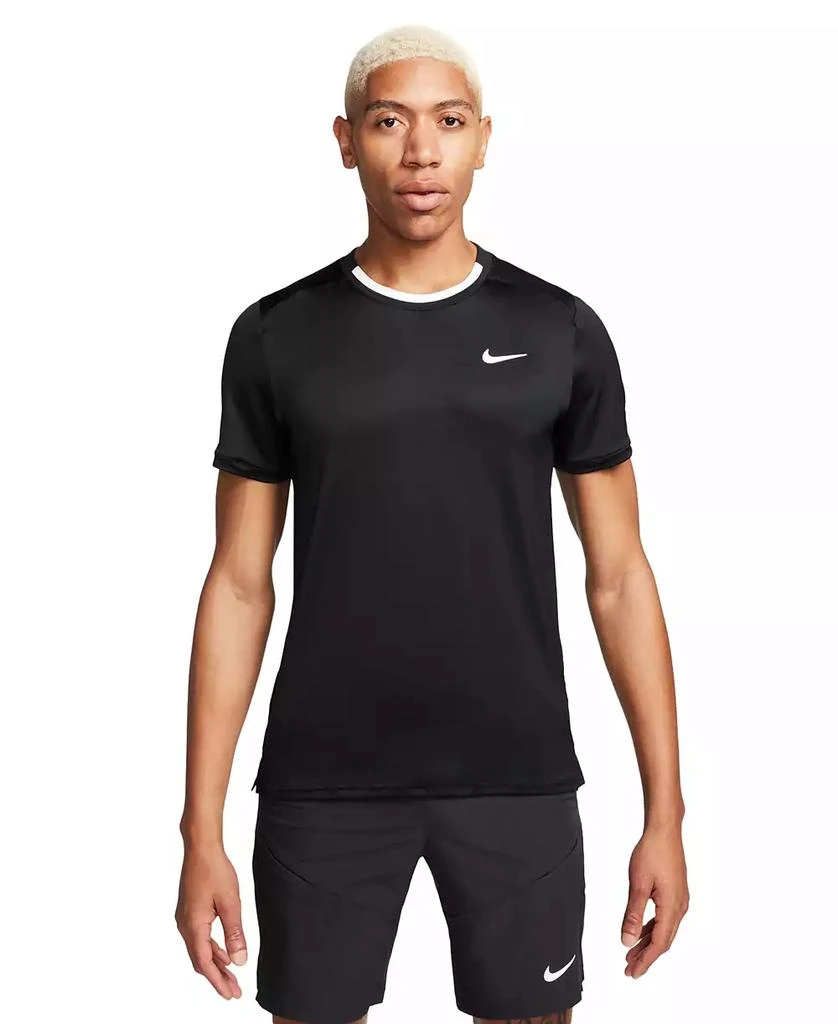 商品NIKE|男士Advantage Dri-FIT 标志网球T恤,价格¥494,第1张图片