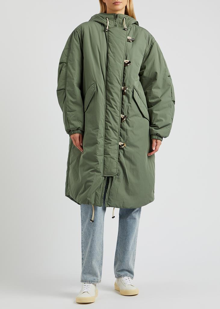 Dacayo hooded cotton-blend coat商品第2张图片规格展示