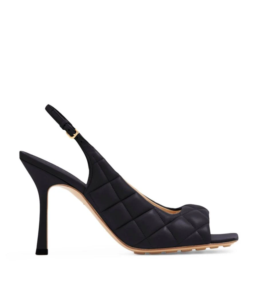 商品Bottega Veneta|Padded Slingback Mules 90,价格¥8681,第1张图片