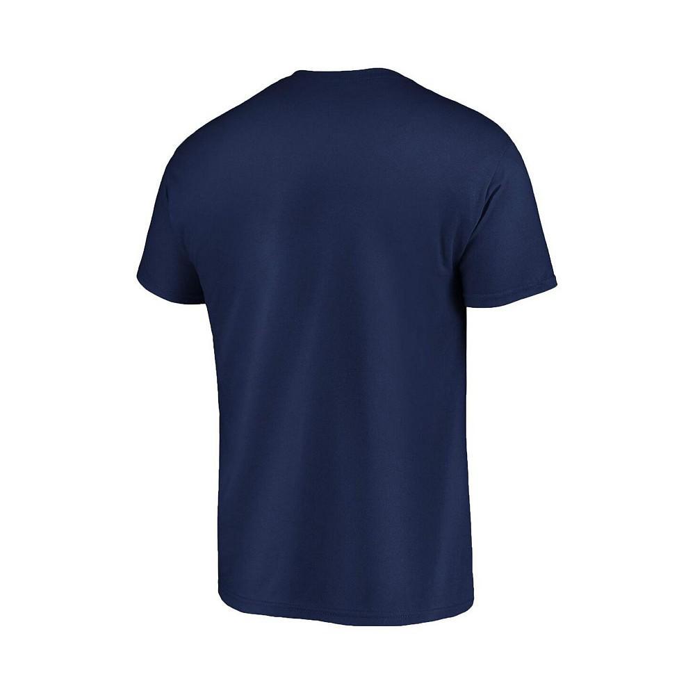 商品Fanatics|Men's Branded Navy Pepperdine Waves Campus T-shirt,价格¥105,第5张图片详细描述