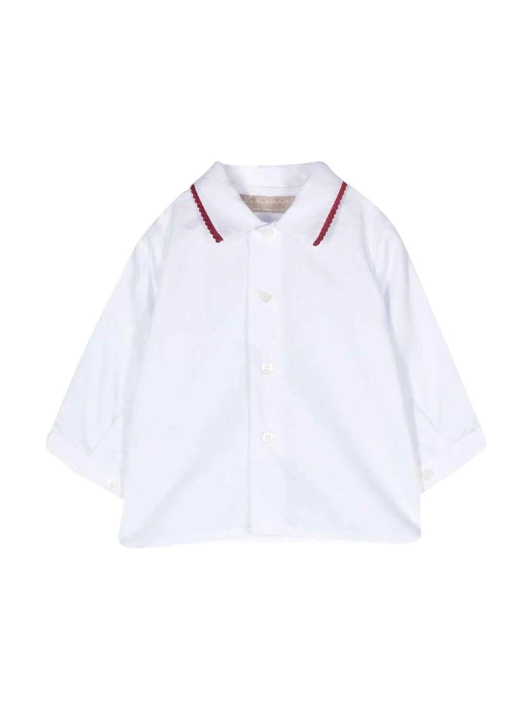 商品LA STUPENDERIA|La stupenderia White Shirt Baby Boy,价格¥740,第1张图片
