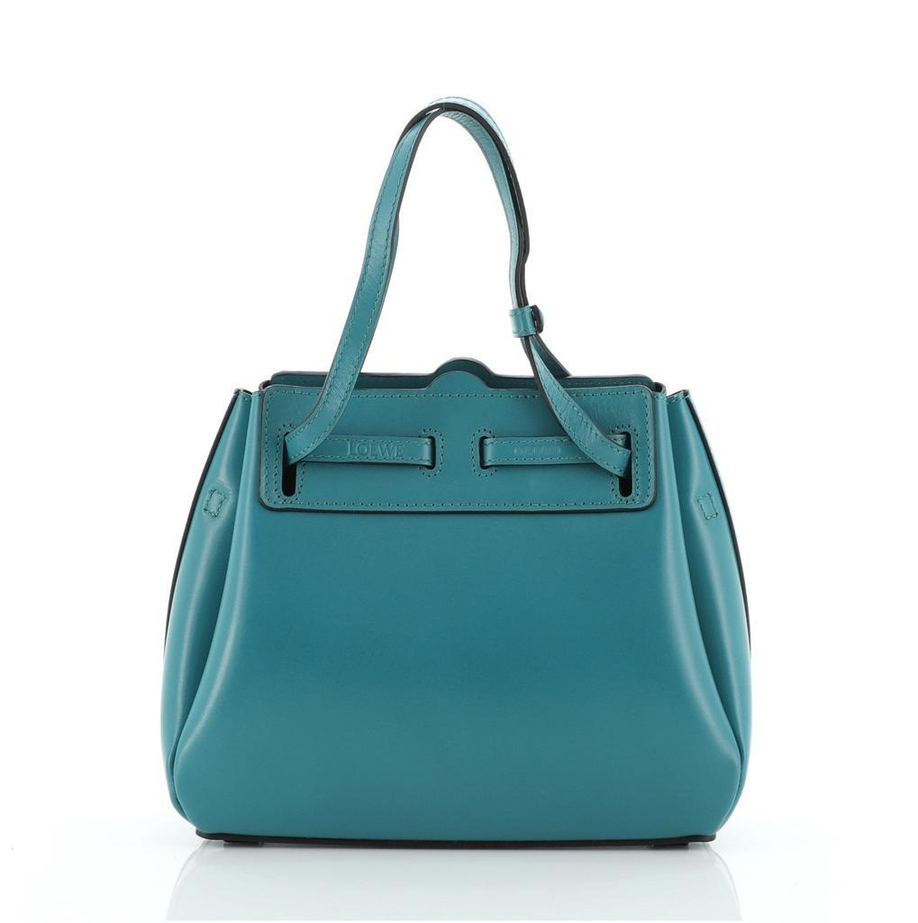 商品[二手商品] Loewe|Loewe Lazo Bag Leather Mini Green,价格¥8813,第4张图片详细描述