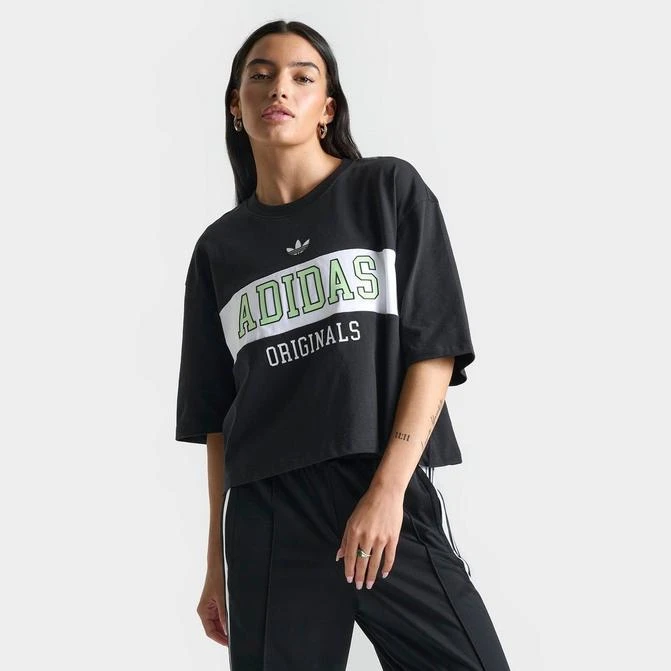 商品Adidas|Women's adidas Originals Cropped T-Shirt,价格¥263,第1张图片