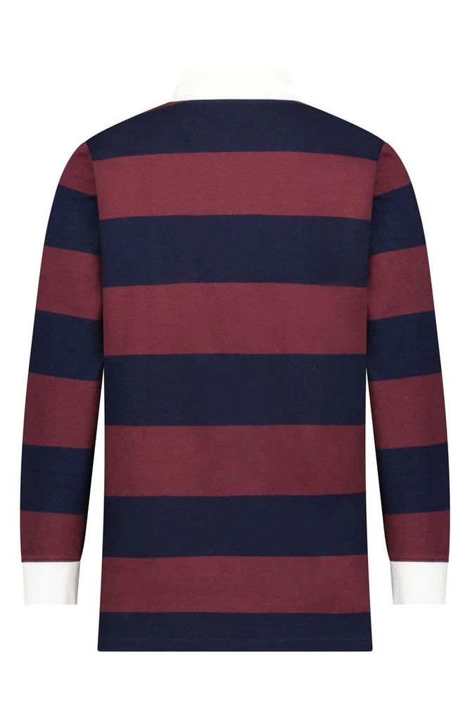 商品Brooks Brothers|Stripe Long Sleeve Rugby Shirt,价格¥398,第2张图片详细描述
