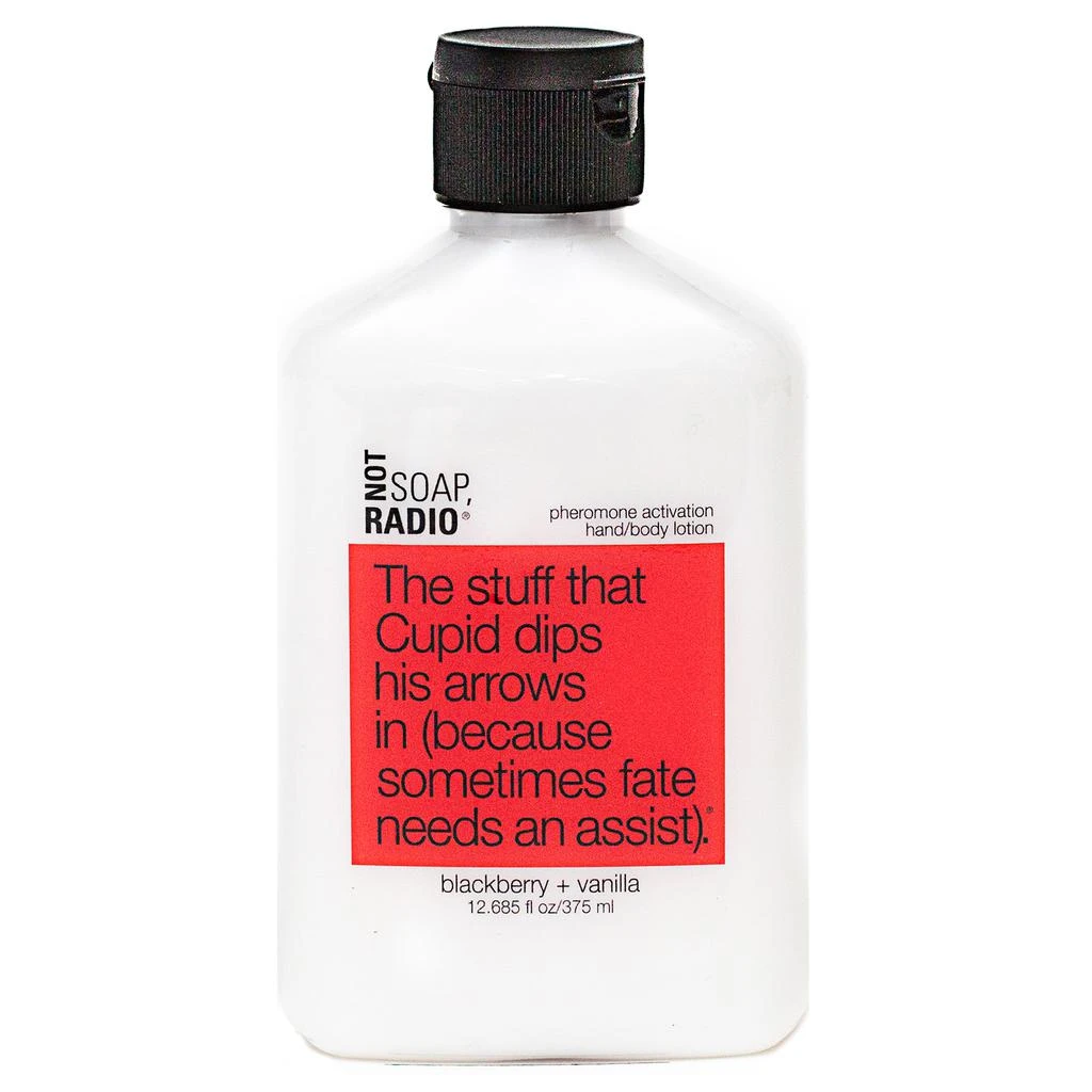 商品Not Soap Radio|Not Soap Radio The stuff that Cupid dips his arrows in (because sometimes fate needs an assist) Hand/Body Lotion 375ml,价格¥89,第1张图片