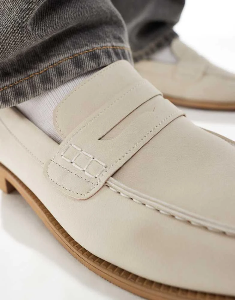 商品SEQWL|SEQWL Hero loafers in stone,价格¥237,第2张图片详细描述