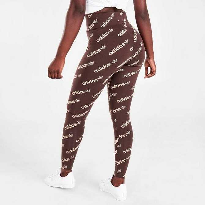 Women's adidas Originals Allover Logo Print Leggings 商品