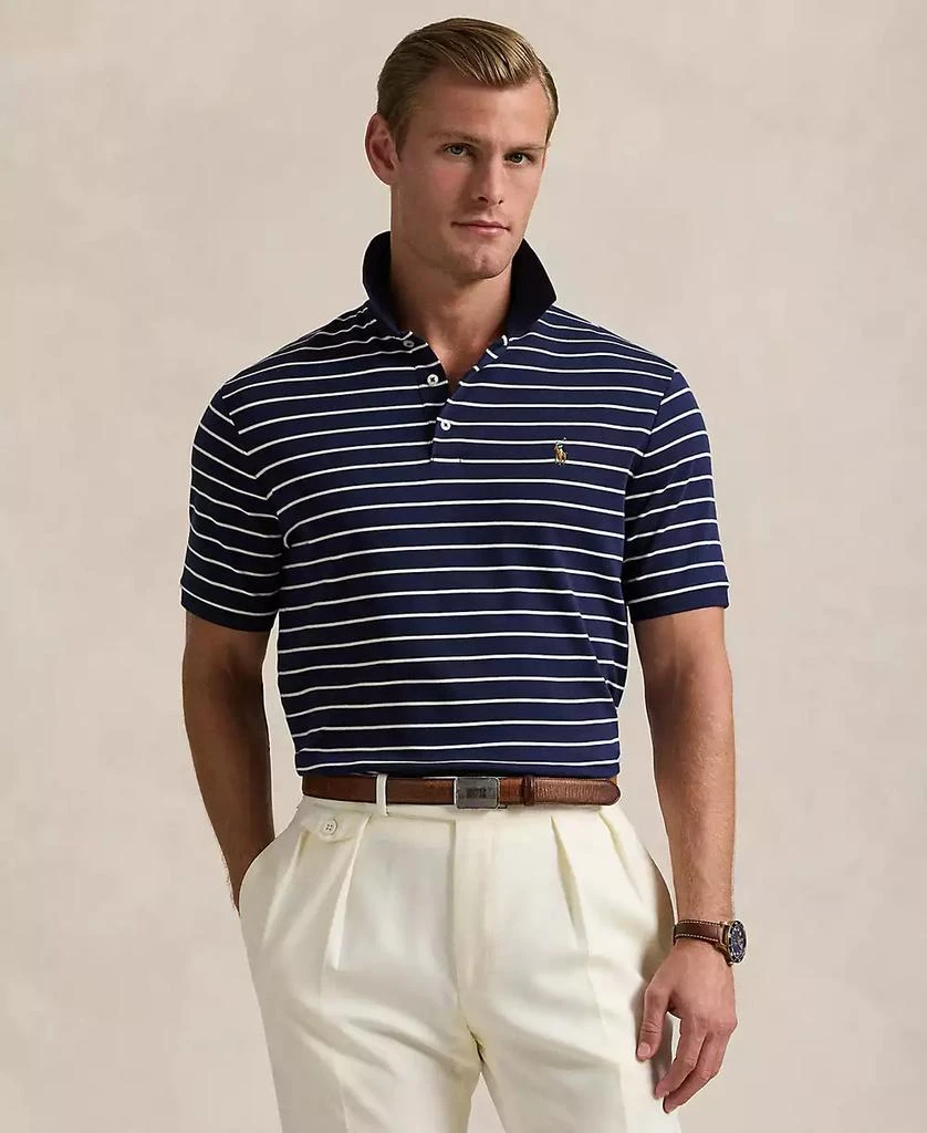 商品Ralph Lauren|Men's Classic-Fit Soft Cotton Polo Shirt,价格¥608,第1张图片