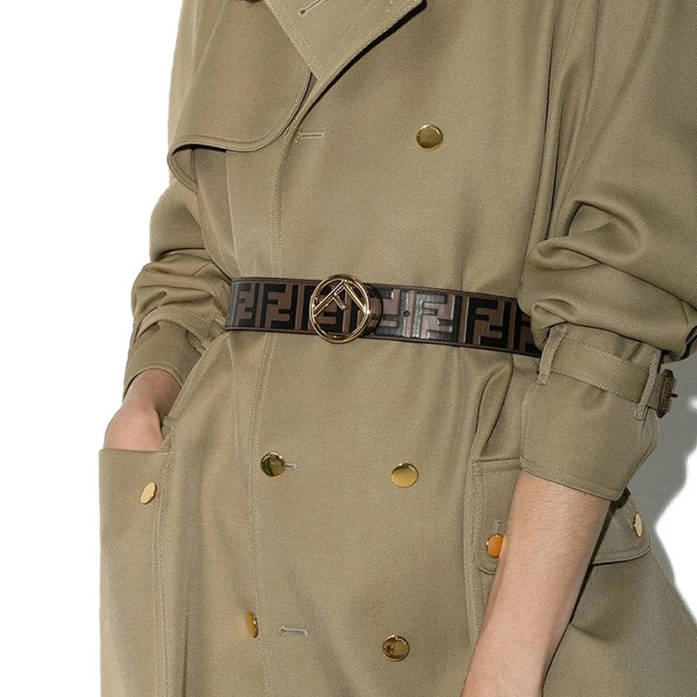 FENDI  女士拼色皮革腰带 8C0585-AAFM-F13VK 商品